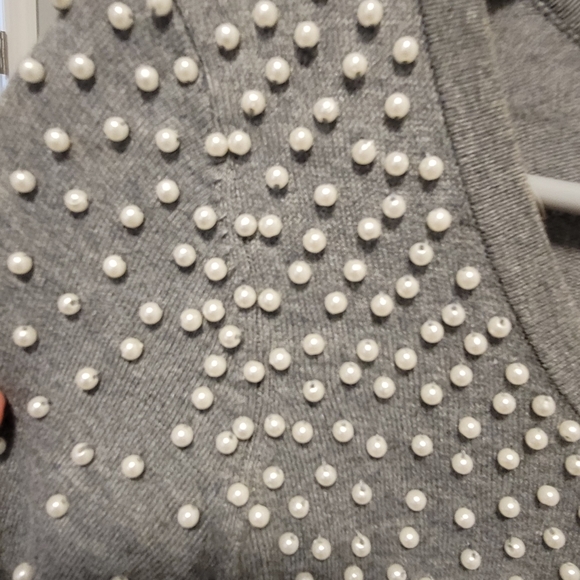 Pearl Covered Sweater Dress - Picture 5 of 5
